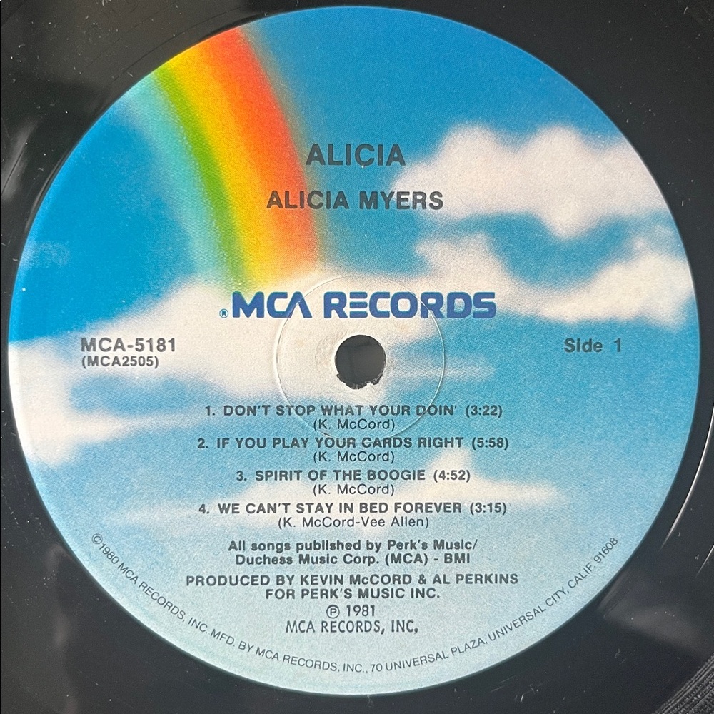 Alicia Myers - “Alicia” Vinyl LP - Picture 4 of 5
